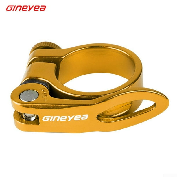 Bicycle Seatpost Clamp MTB Road Bike Quick Release Seat Tube Clamp 31.8//34.9mm